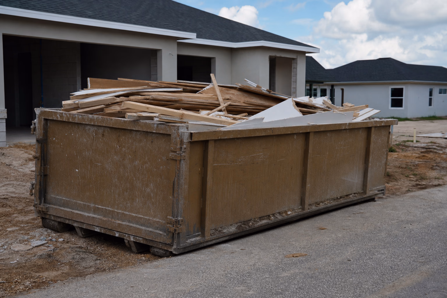 Construction debris load-out